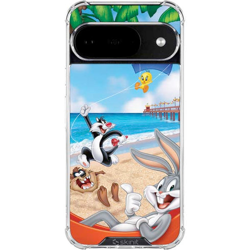 Looney Tunes Beach Google Pixel 10 Clear Case